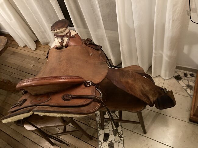 Westernsattel Custom Made Wade Arbeitssattel Backyard Saddlery Fritz Riedl 15“, Fritz Riedl Backyard Saddlery , Niki, Westernsattel, Bad Mergentheim, Abbildung 2