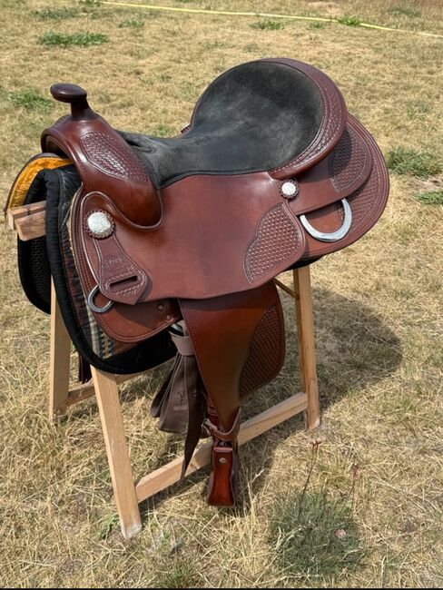 Westernsattel Deuber SM Allrounder 16 Zoll, Deuber SM Allrounder, Wiebke Hermyt, Westernsattel, Bernau bei Berlin