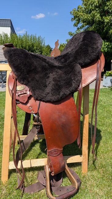 Westernsattel DEUBNER Classic -braun TOP Zustand mit Zubehör, Deubner Classic, Uta, Westernsattel, Langerwehe, Abbildung 3