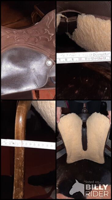 Westernsattel Kaltblut 17 ", Lamicell, Lisa, Westernsattel, Aremberg, Abbildung 7