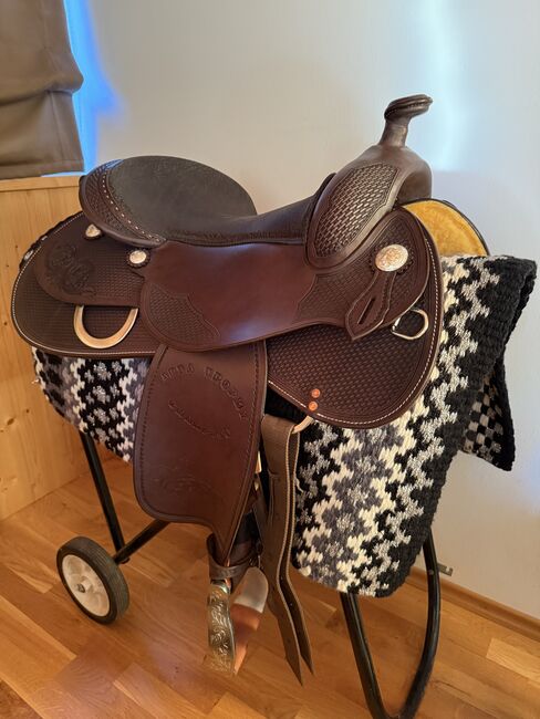 Westernsattel NEU, Triple W Platinum, Franziska Lapper, Westernsattel, Volders, Abbildung 3