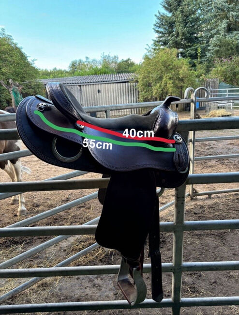 Westernsattel, Triple Horn, Sarah F, Westernsattel, Hanau, Abbildung 6