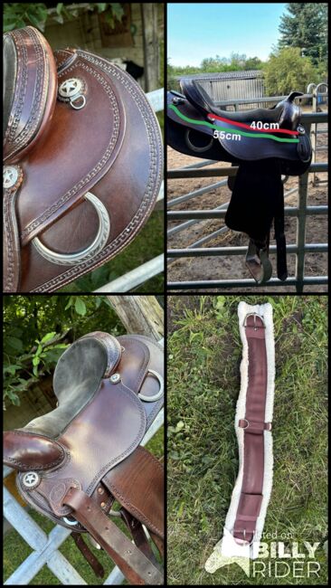 Westernsattel, Triple Horn, Sarah F, Westernsattel, Hanau, Abbildung 8