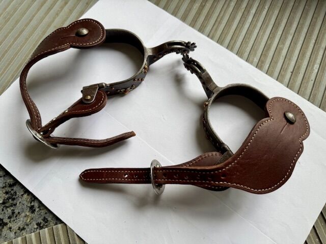 Westernsporen mit Sporenriemen von Weaver, Weaver leather, Myriam, Sporen & Sporenriemchen, Heilbronn, Abbildung 4