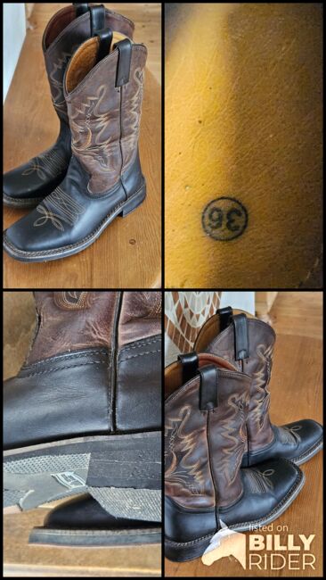 Westernstiefel  Gr. 36 , Westernboots, Silke Huber , Riding Boots, Fuchstal, Image 6