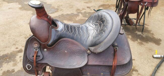 Westernsattel 16" EAMORS Orig. USA, EAMORS, Mandy Wasmund, Western Saddle, Mellenthin