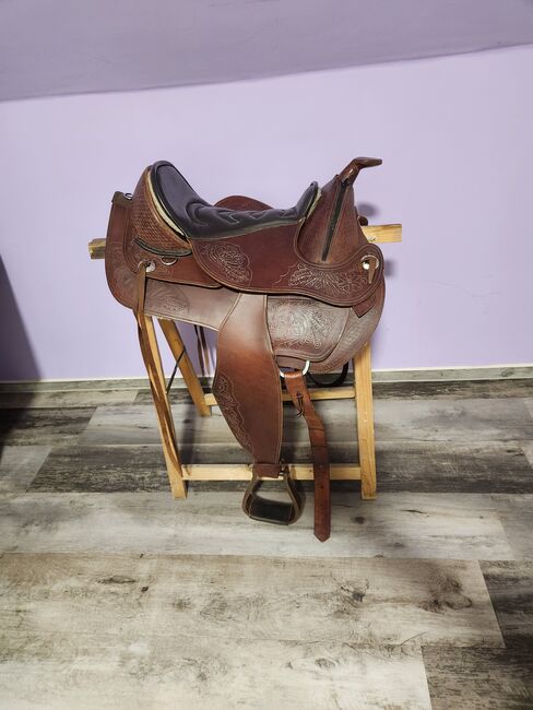 Westernsattel Baumlos, Maus , Western Saddle, Friedeburg 