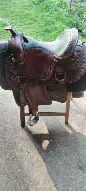 Westernsattel - breit - Warmblut, Steffi, Western Saddle, Weiden , Image 6