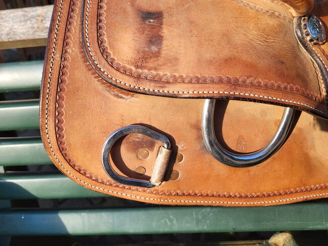 Westernsattel Braun breit weicher Sitz, Melanie , Western Saddle, Mönchengladbach , Image 8
