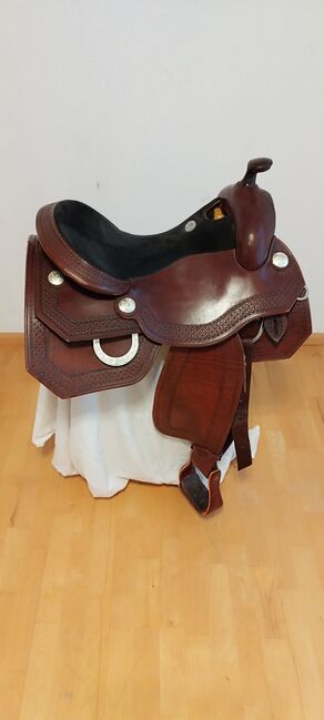 Westernsattel Deuber & Partner Opus, 2212 Pro Flex M, 16", Deuber & Partner Opus 2212 Pro Flex M, Sabine, Western Saddle, March, Image 3