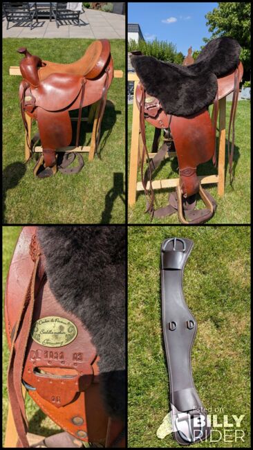 Westernsattel DEUBNER Classic -braun TOP Zustand mit Zubehör, Deubner Classic, Uta, Western Saddle, Langerwehe, Image 5