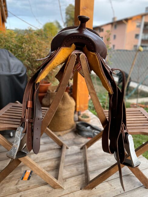 Westernsattel Diamond C kaum gebraucht, Diamond C, Gertraud Vouk, Western Saddle, Pflach, Image 6