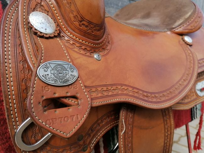 Westernsattel Double C Saddlery, Double C Saddlery Deuber 7071 DBL/3/16, Sarah, Western Saddle, Wolfsberg, Image 15