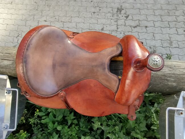 Westernsattel Double saddlery, 16er Sitz, Full quarter, Double saddlery 1031, Salzgeber Anja, Western Saddle, Bad Griesbach , Image 3