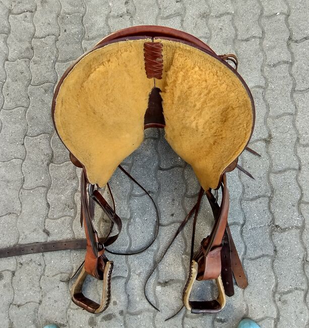 Westernsattel Double saddlery, 16er Sitz, Full quarter, Double saddlery 1031, Salzgeber Anja, Western Saddle, Bad Griesbach , Image 6