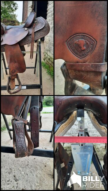Sehr gut erhaltener Westernsattel, Jenny Mokosch, Western Saddle, Dinslaken, Image 13