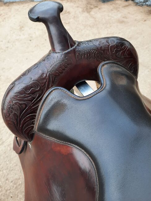 Sehr gut erhaltener Westernsattel, Jenny Mokosch, Western Saddle, Dinslaken, Image 3