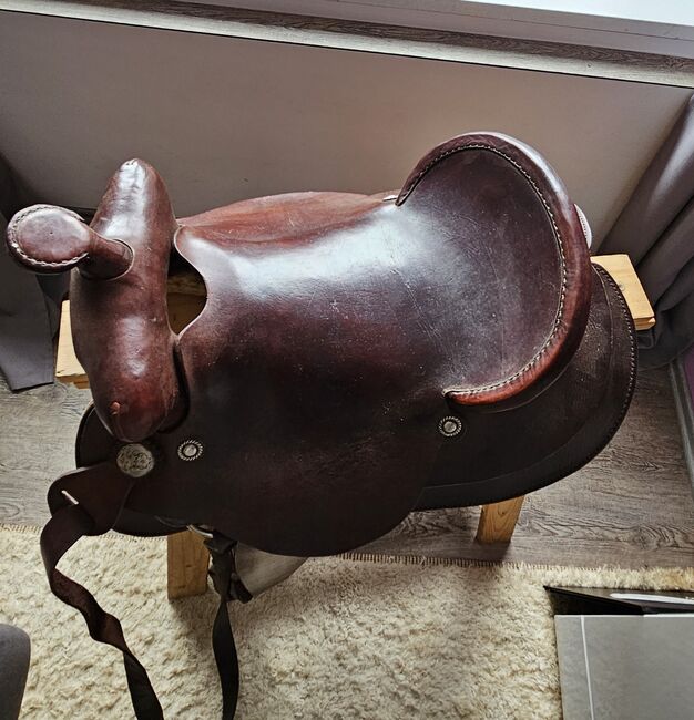 Westernsattel mit Reinsmann Satteldecke, Knusperkeks, Western Saddle, Morsbach, Image 8