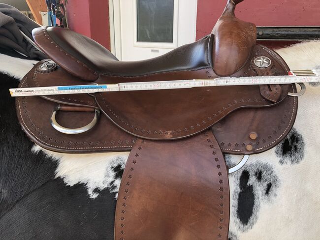 Westernsattel +Pad+Gurt, R.Drinsinger, Sattler Handmade Premium M7, Ela, Western Saddle, Empfingen , Image 6