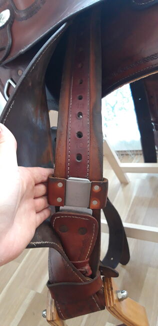 Westernsattel Reiner Round Skirt für junge Quarter, Eva, Western Saddle, Oberursel, Image 3