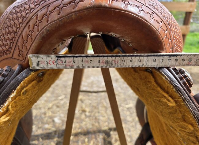 Western Sattel Reining Westernsattel Full Quarter, Gustom Germany  EE SADDLERY & TACK , Nicole Baumgärtel , Western Saddle, Ronneburg , Image 6