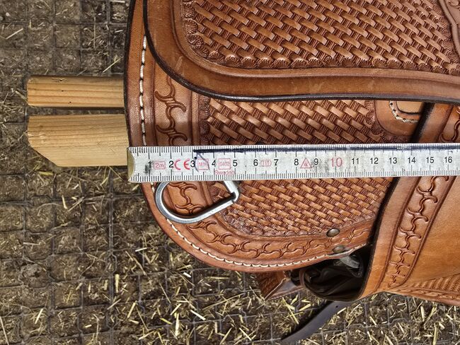 Western Sattel Reining Westernsattel Full Quarter, Gustom Germany  EE SADDLERY & TACK , Nicole Baumgärtel , Western Saddle, Ronneburg , Image 11