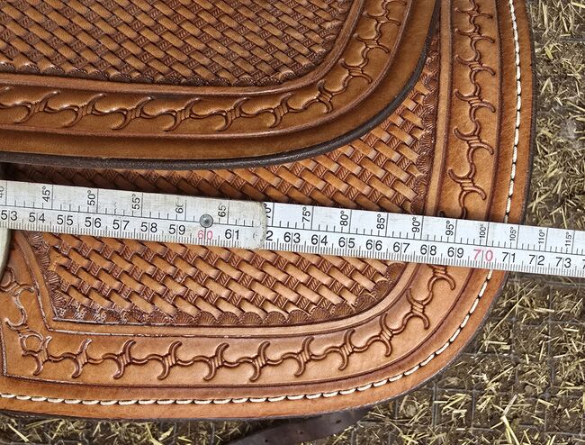 Western Sattel Reining Westernsattel Full Quarter, Gustom Germany  EE SADDLERY & TACK , Nicole Baumgärtel , Western Saddle, Ronneburg , Image 12