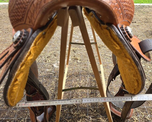 Western Sattel Reining Westernsattel Full Quarter, Gustom Germany  EE SADDLERY & TACK , Nicole Baumgärtel , Western Saddle, Ronneburg , Image 9