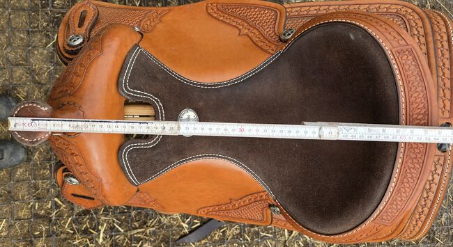 Western Sattel Reining Westernsattel Full Quarter, Gustom Germany  EE SADDLERY & TACK , Nicole Baumgärtel , Western Saddle, Ronneburg , Image 14