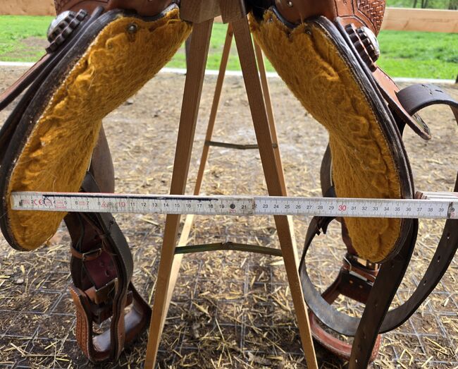 Western Sattel Reining Westernsattel Full Quarter, Gustom Germany  EE SADDLERY & TACK , Nicole Baumgärtel , Western Saddle, Ronneburg , Image 8