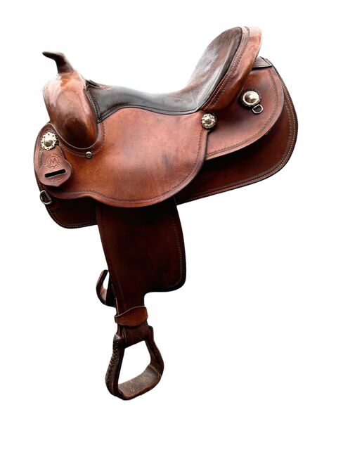 Westernsattel Roundskirt Montana, Montana Nr. 163, Anna-Lena , Western Saddle, Halblech