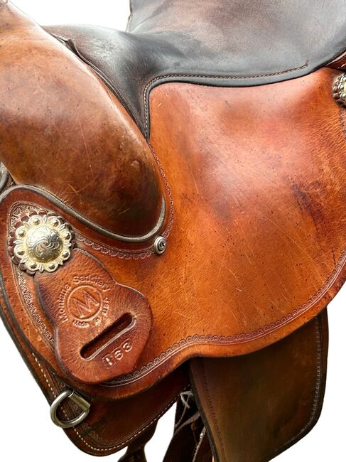 Westernsattel Roundskirt Montana, Montana Nr. 163, Anna-Lena , Western Saddle, Halblech, Image 6