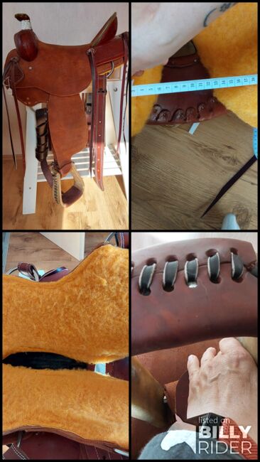 Westernsattel,  Roppersattel, Ranchersattel aus den USA, Texas , Neu, Aus Texas USA Ranchersattel, Roppersattel, Diana, Western Saddle, Neuhof, Image 9