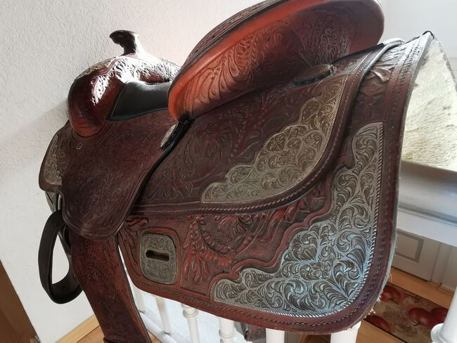 Westernsattel Showsattel 16", Double TT Rainer, Petra Zünd, Western Saddle, Zella-Mehlis