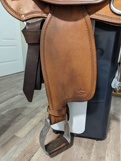 Westernsattel von Ralf Dinsinger mit XFull Flex-Baum, Ralf Dinsinger custom by AK Sattlery, Martina , Western Saddle, Cremlingen, Image 2