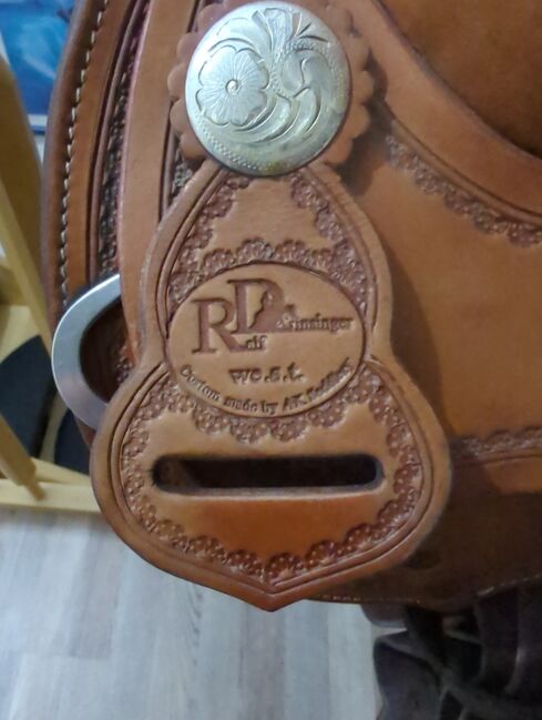 Westernsattel von Ralf Dinsinger mit XFull Flex-Baum, Ralf Dinsinger custom by AK Sattlery, Martina , Western Saddle, Cremlingen, Image 7