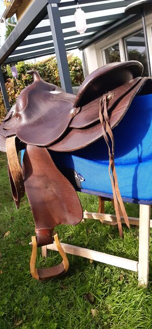 Westernsattel Oldtimer Styl, Sattlerei Schwarz Western , K. Voigt , Western Saddle, Tettnang , Image 8