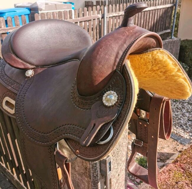 Westernsattel für breite Pferde, Schneider , Western Saddle, Neustadt am Kulm