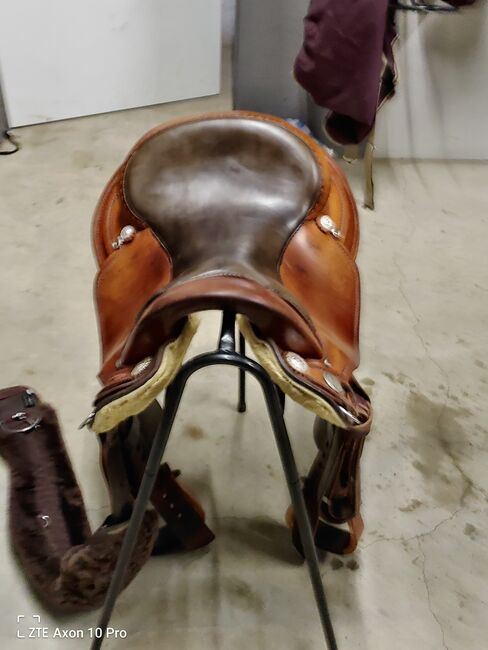 Westernsattel für kurze/breite Pferderücken, Continental Saddlery, Martin Over , Western Saddle, Oelsberg, Image 10