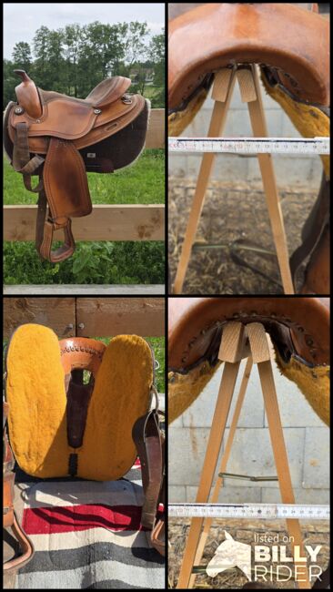 Western Sattel Western Imports Roudskirt kurz Semi Quarter Westernsattel, Western Imports  Roudskirt , Nicole Baumgärtel , Western Saddle, Ronneburg , Image 21