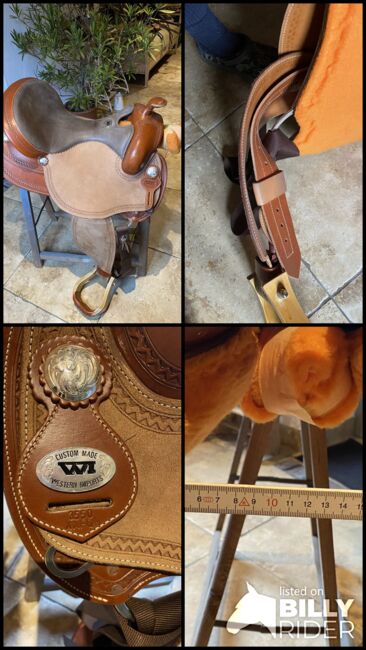 Westernsattel , XXL Baum, kurz, Western Imports , Conny, Western Saddle, Stötten, Image 8