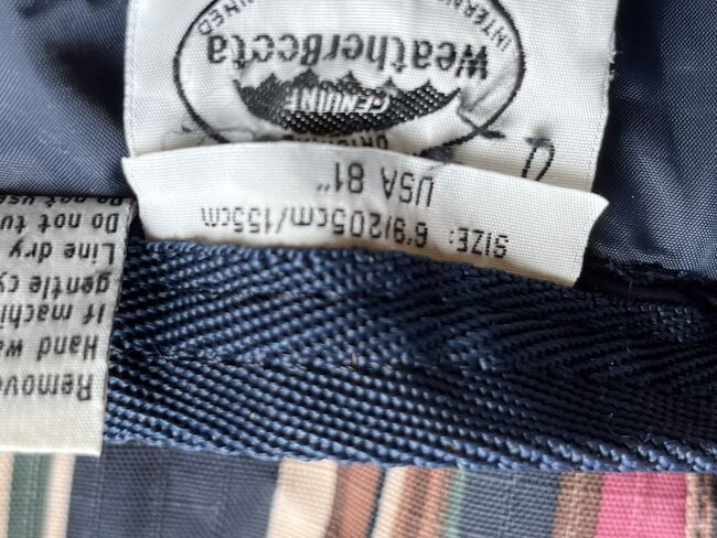 Wheatherbeeta Joules Outdoor Decken 1,55 m, Weatherbeeta Joules, Uschi Nowlan, Horse Blankets, Sheets & Coolers, München, Image 8