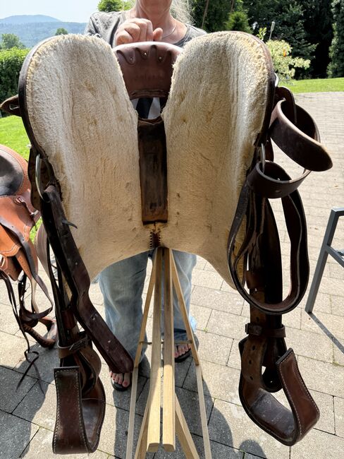 Wildhorn Big Horn for Busse Westernsattel, Wildhorn , helen, Western Saddle, Gaggenau, Image 13