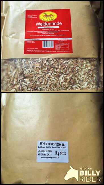 Weidenrinde geschnitten,  NEU!, Melanie, Horse Feed & Supplements, Eckersdorf, Image 3