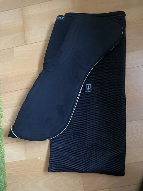 Winderen Sattelpad Slim Coal/Gold, Winderen Slim 10 mm, Angelika Goppert, Other Pads, LiTZENDORF, Image 3