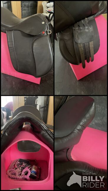 Windsor 15” Wide Leather Saddle, Windsor, Mel Cassell-Torr, All Purpose Saddle, Bradford , Image 8