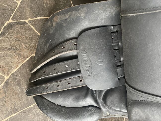 Windsor 17” saddle, Windsor, Sarah, All Purpose Saddle, Hull, Image 5