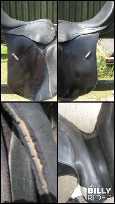 Wintec 2000 GP Saddle. 17.5” Black. Blue gullet., Wintec GP, Tracey Culley, All Purpose Saddle, Thatcham, Image 13