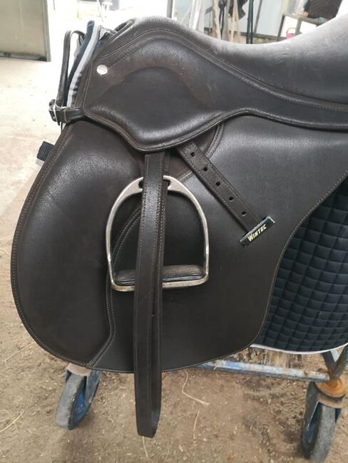 Wintec 2000 VS Sattel braun 18 Zoll, Xenia Dähnrich, All Purpose Saddle, Klein Wesenberg, Image 2