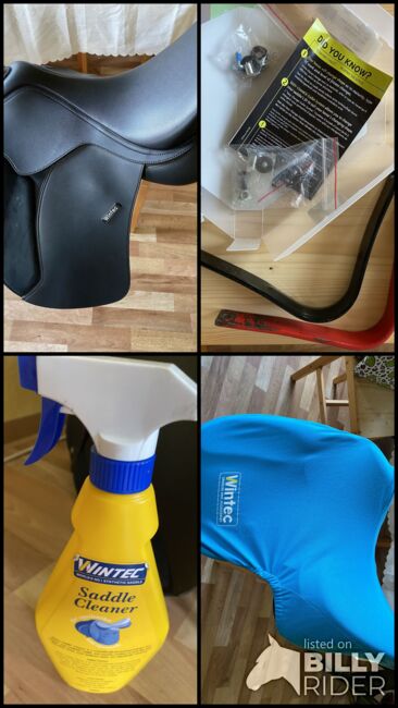 Wintec 500 DR 17 Zoll mit Cair fast neu mit Garantie 3 Kopfeisen plus Zubehör, Wintec 500 Dressur, Franziska-Marie Lehmann, Dressage Saddle, Berlin, Image 14